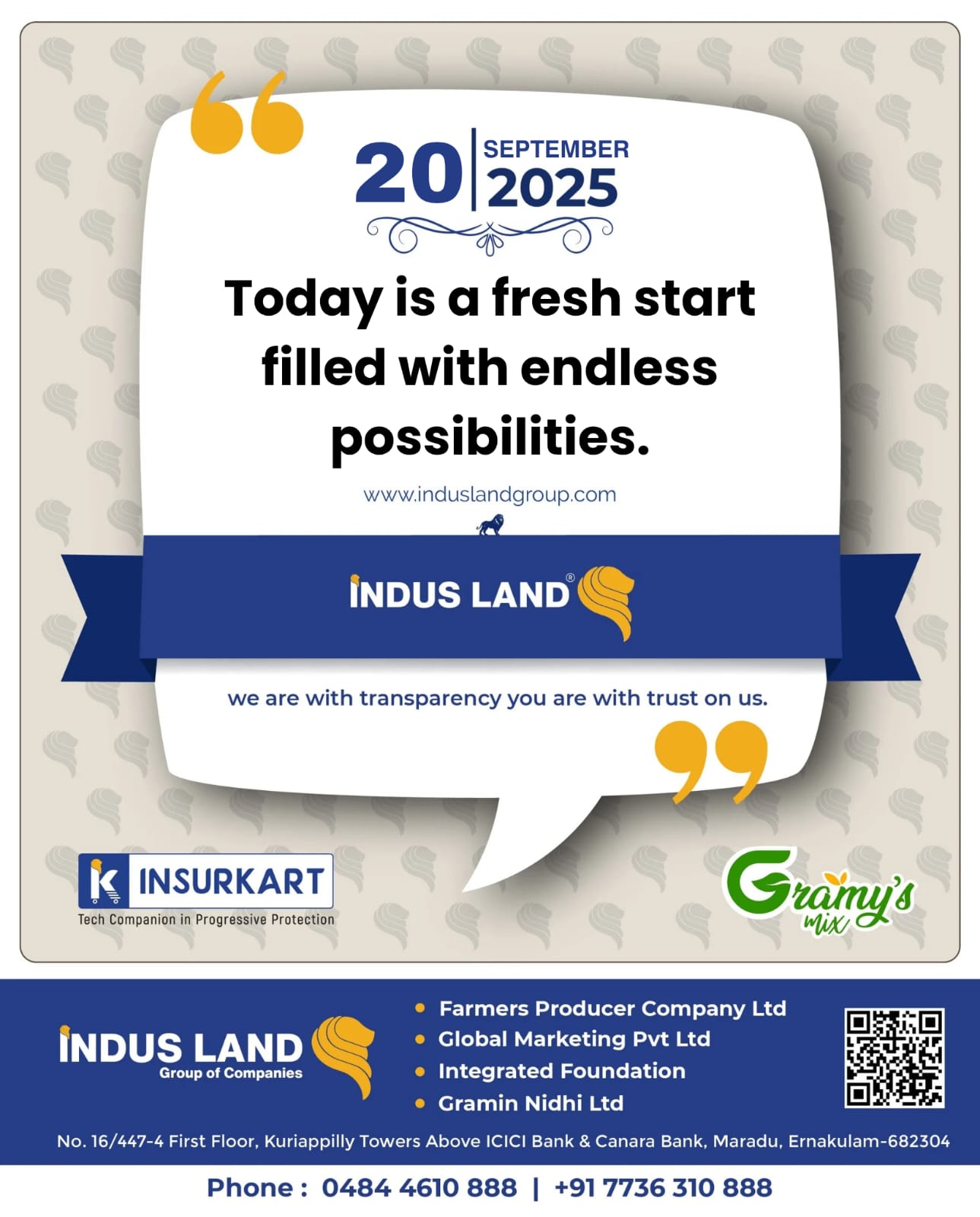 INDUS LAND Group News